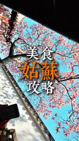 苏州本地美食合集，吃透地道姑苏烟火味