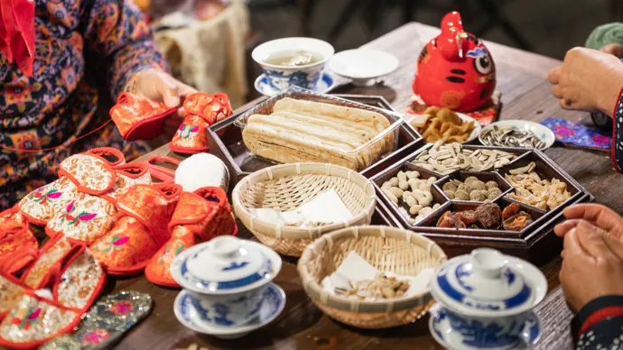 周庄阿婆茶