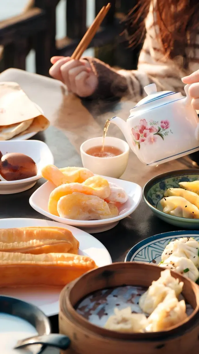 乌镇早茶客