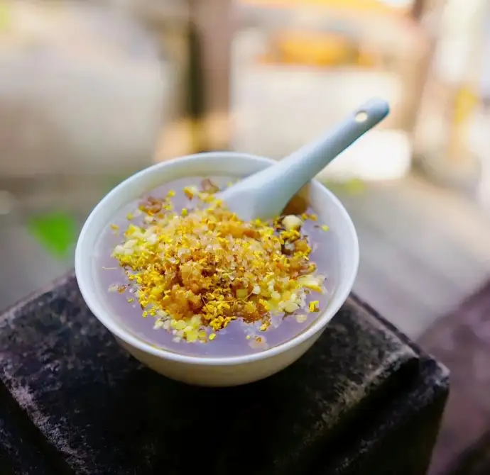 桂花栗子羹