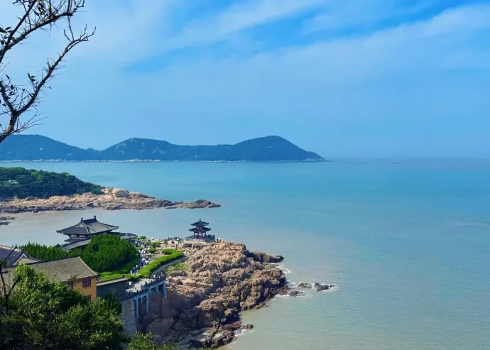 普陀山海