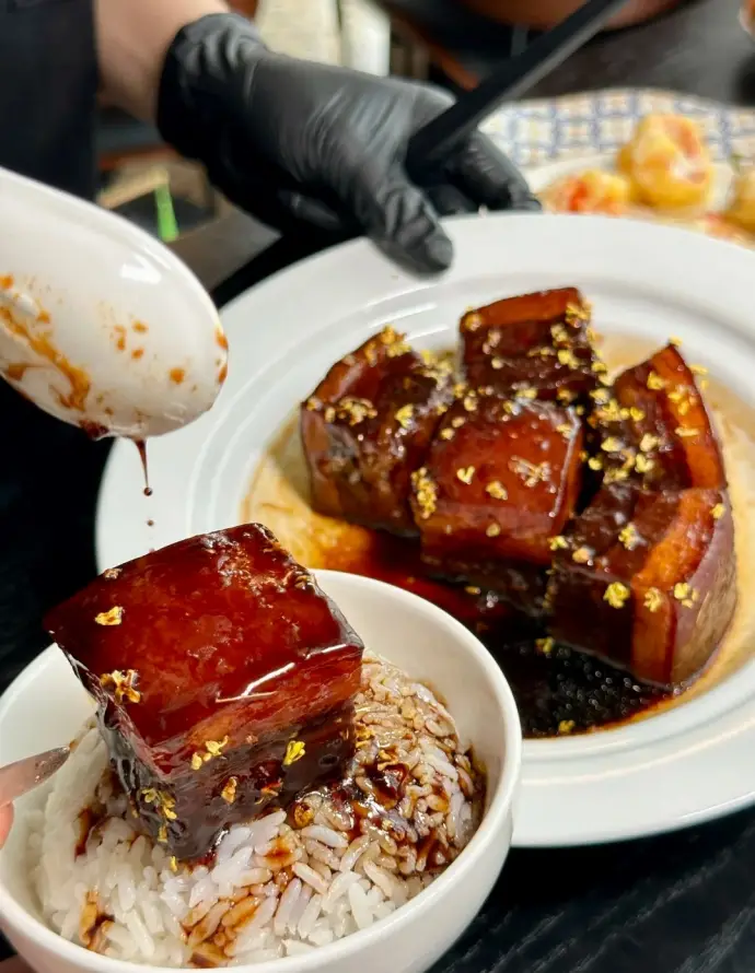 桂花红烧肉