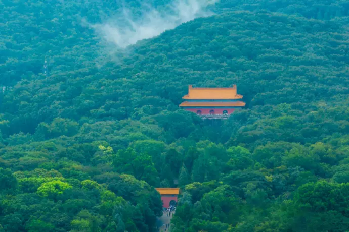 明孝陵全景