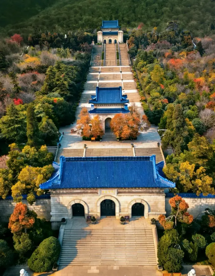 中山陵全景