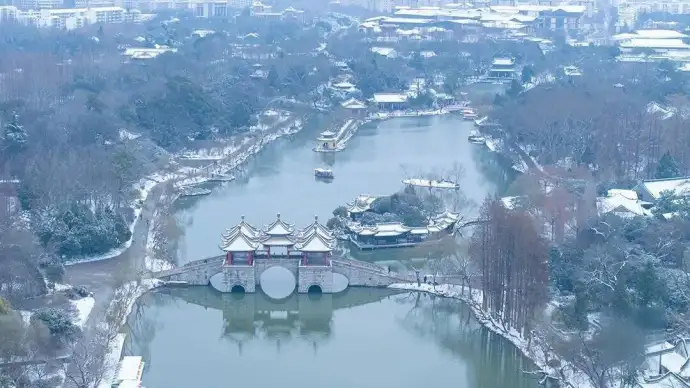 五亭桥冬天