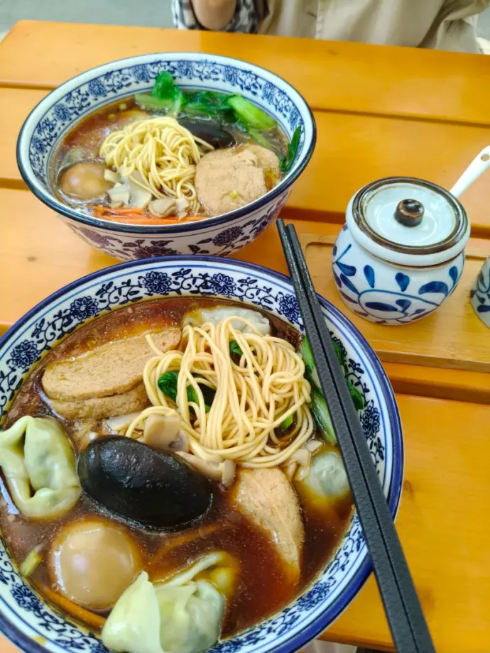 灵谷寺素面