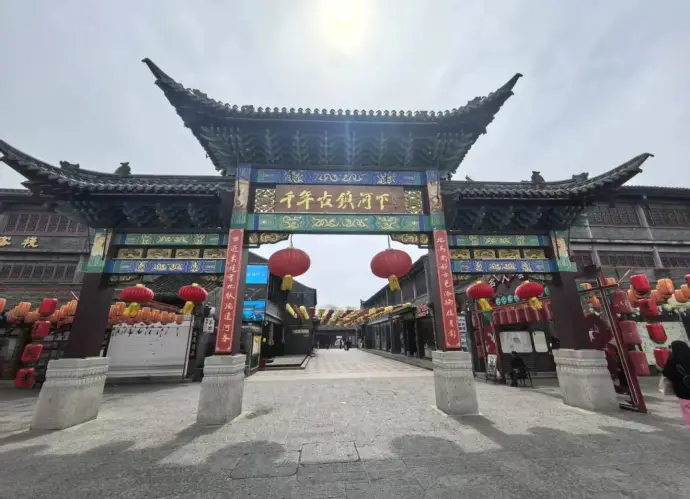 河下古镇北门
