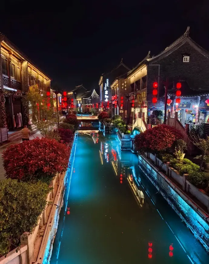 河下古镇夜景