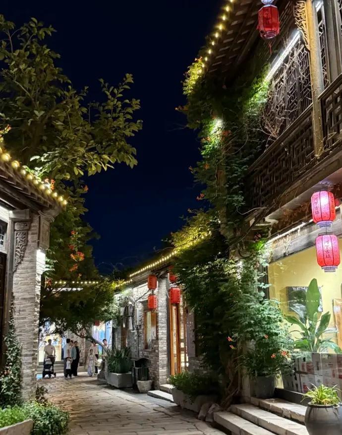 河下古镇夜景