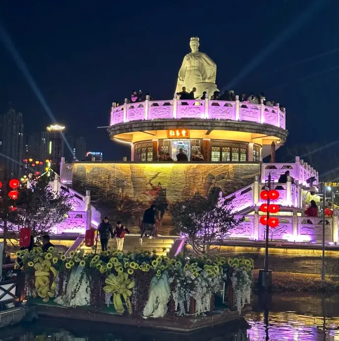 河下古镇夜景