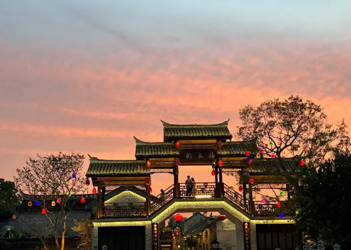 河下古镇夜景