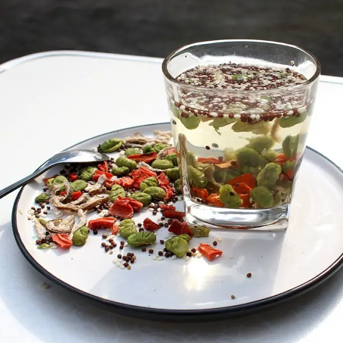熏豆茶