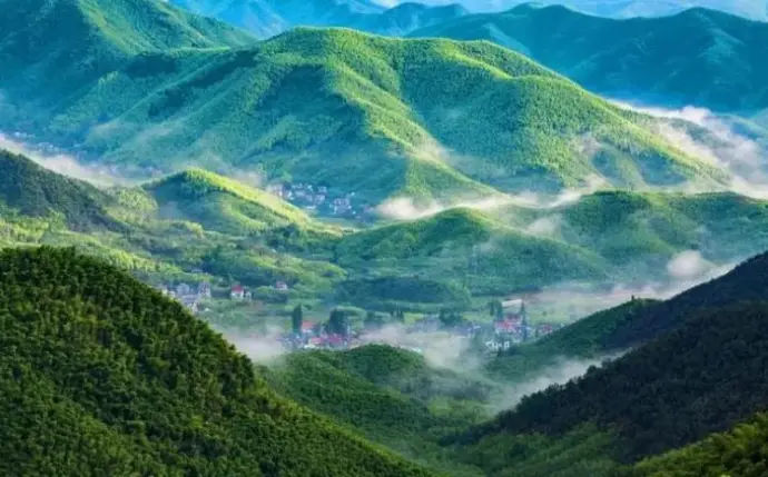 莫干山全景