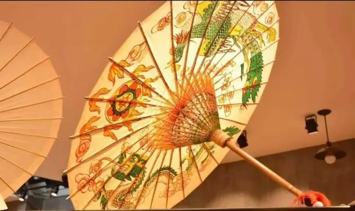 西湖绸伞
