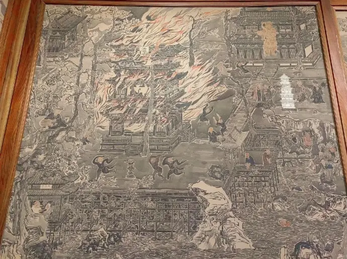 济公殿壁画