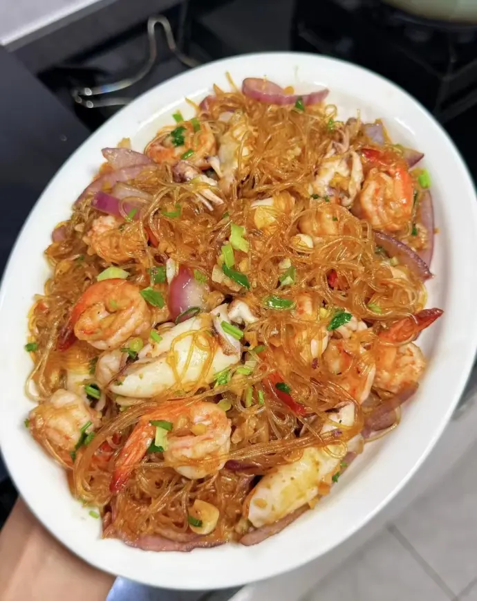 海鲜炒粉
