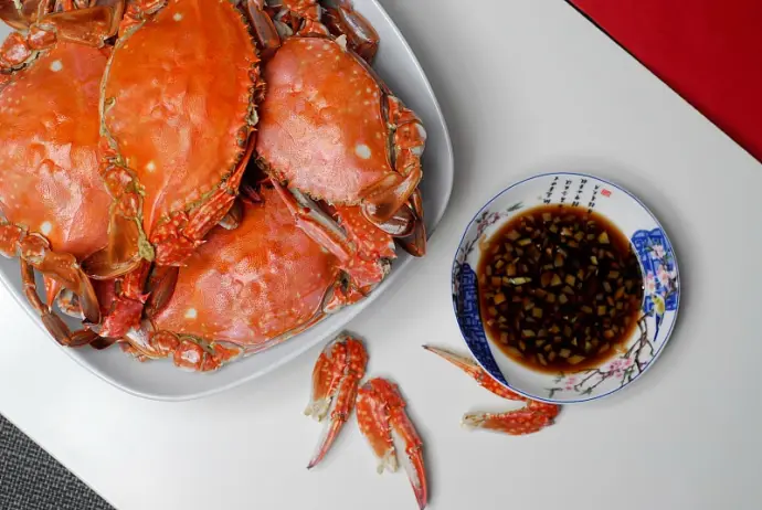清蒸梭子蟹