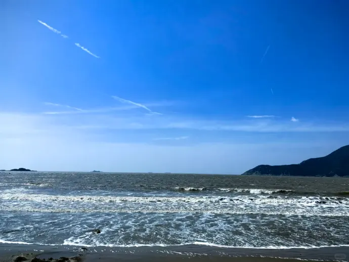朱家尖拍照