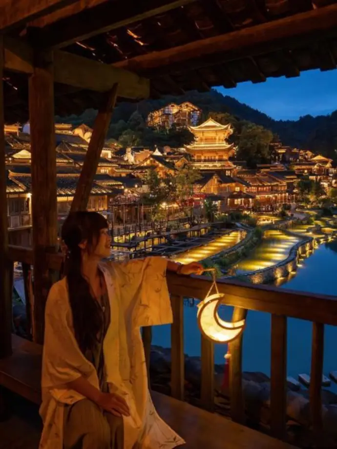 夜景穿搭