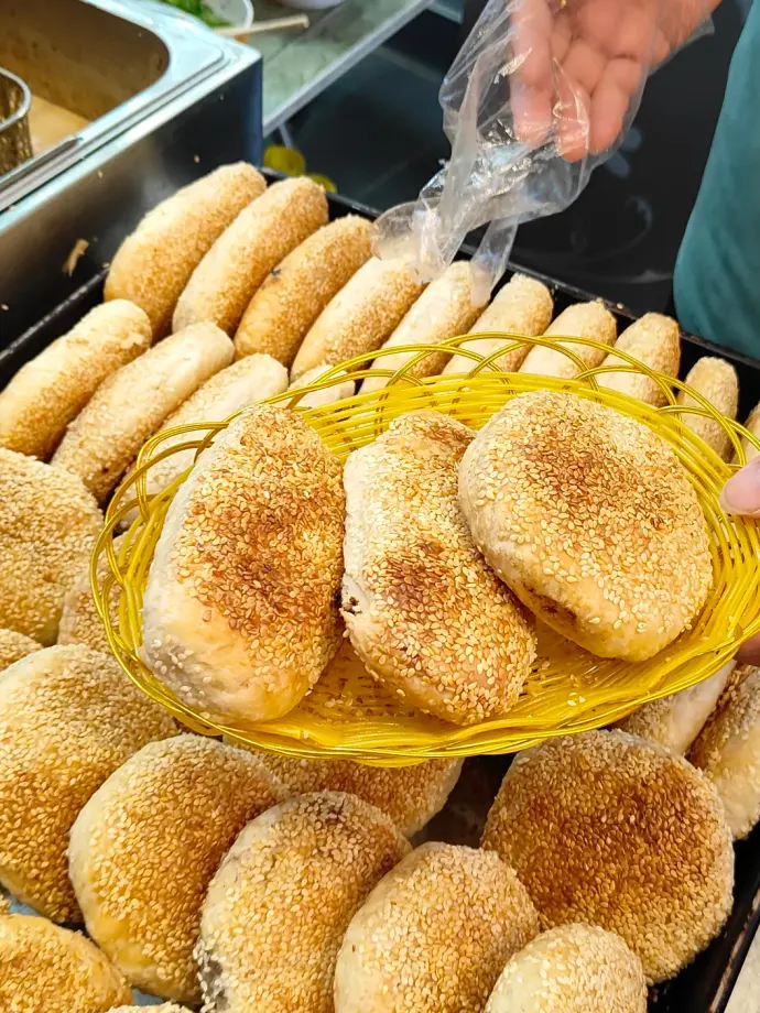 鸭油酥烧饼