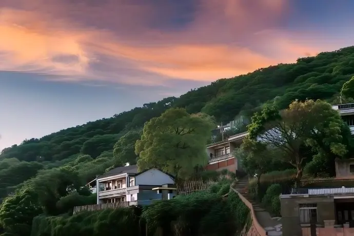 舟山筲箕湾渔村