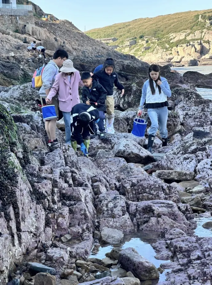 赶海