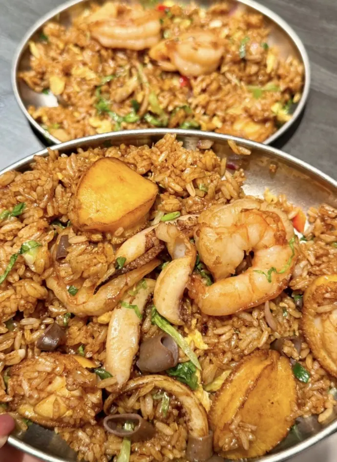 海鲜炒饭