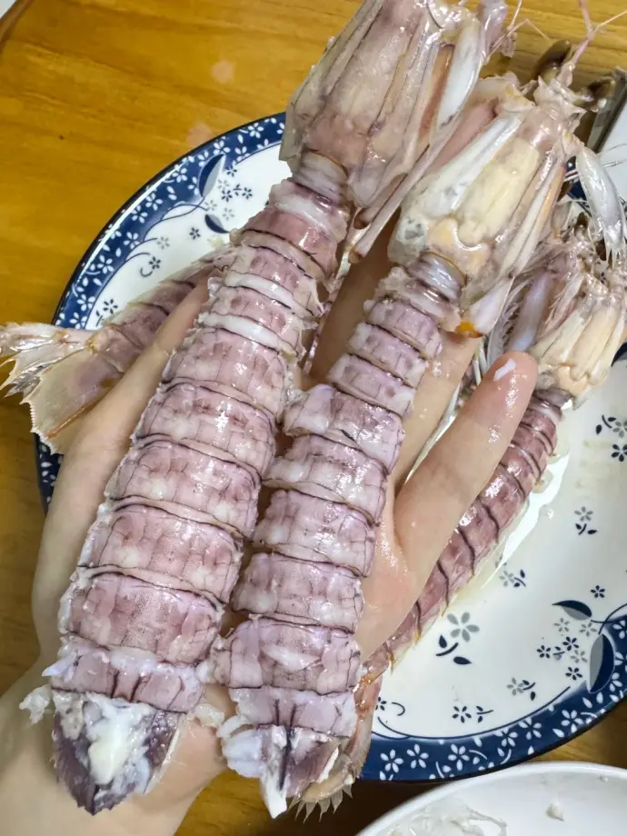 白灼海鲜