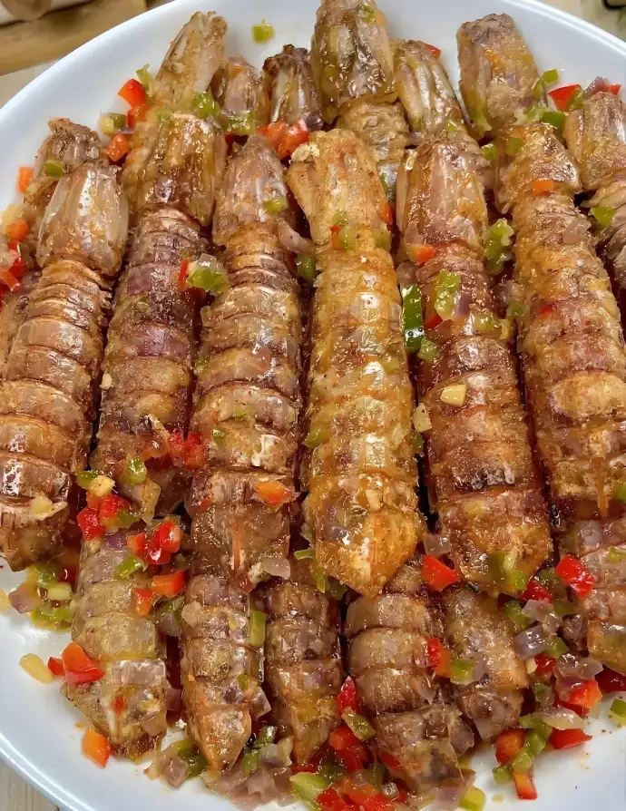 椒盐皮皮虾