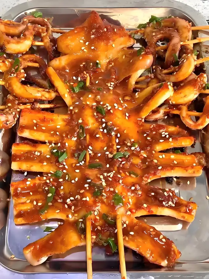 烤鱿鱼