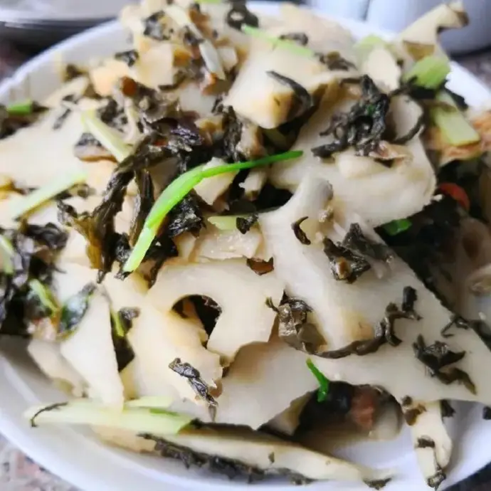 干菜炒笋
