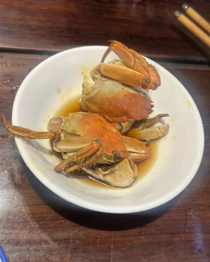 咸亨酒店醉蟹